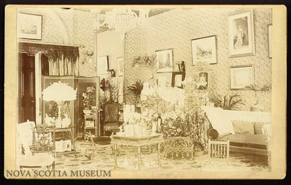 Drawing Room of Government House circa 1890-1900