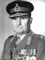 Major General The Honourable Edward Chester Plow, CBE, DSO, CD