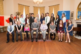 Their Honours with Respectful Citizenship Award Recipients